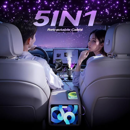 5-in-1 Starlight Car Charger GoldenGlory