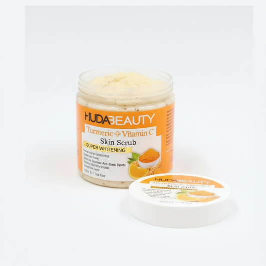 Huda Beauty Turmeric + Vitamin C Skin Scrub