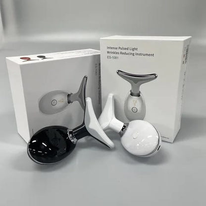 Rechargeable LED Facial And Neck Massager