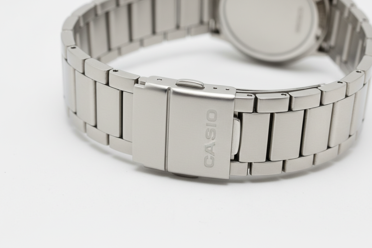 CASIO ANALOGUE DIGITAL MENS STAINLESS STEEL