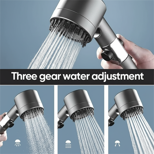 Multifunctional Scalp Massage Shower - Three Gear Water Adjustment